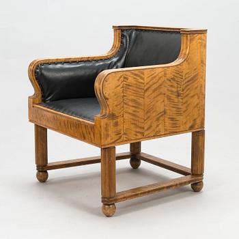 A 1920's armchair.