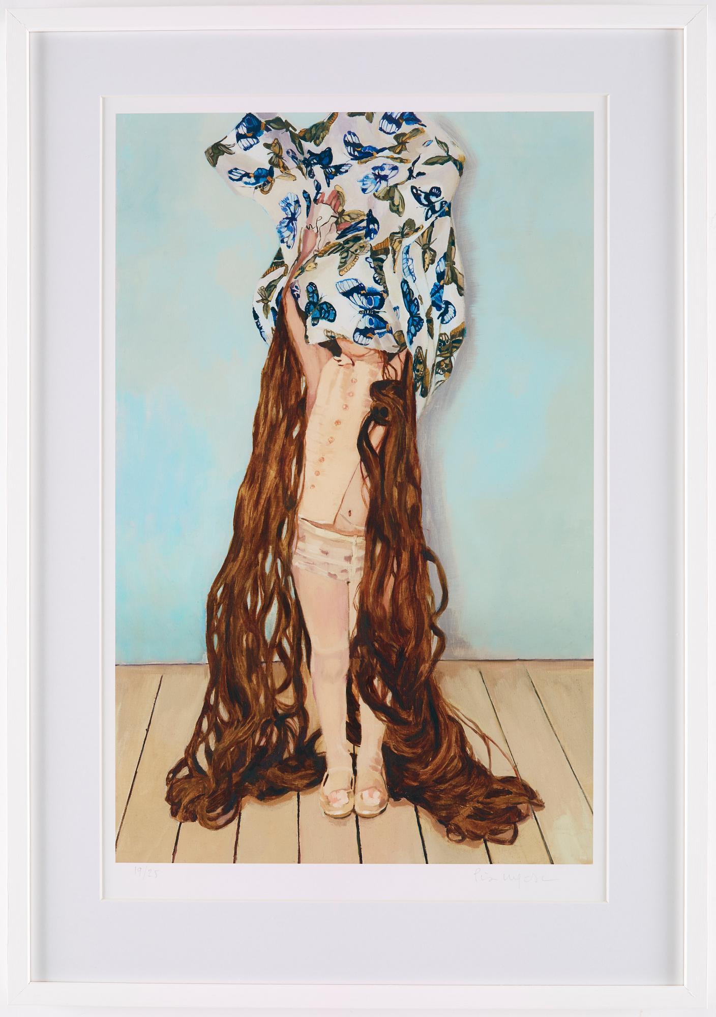 PIA INGELSE, "Transformation", gicleetryck, signed and numbered 19/25.