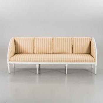 A Swedish late Gustavian sofa.