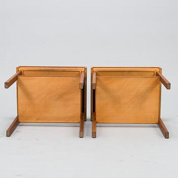 Nattduksbord, ett par, 1960-70 tal.