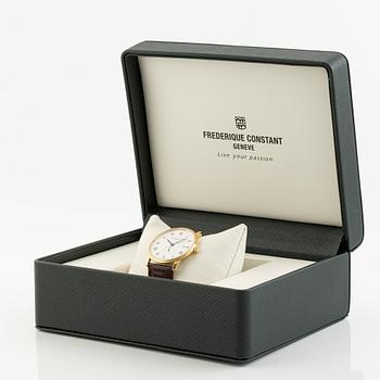 Frédérique Constant, Slimline, wristwatch, 39 mm.