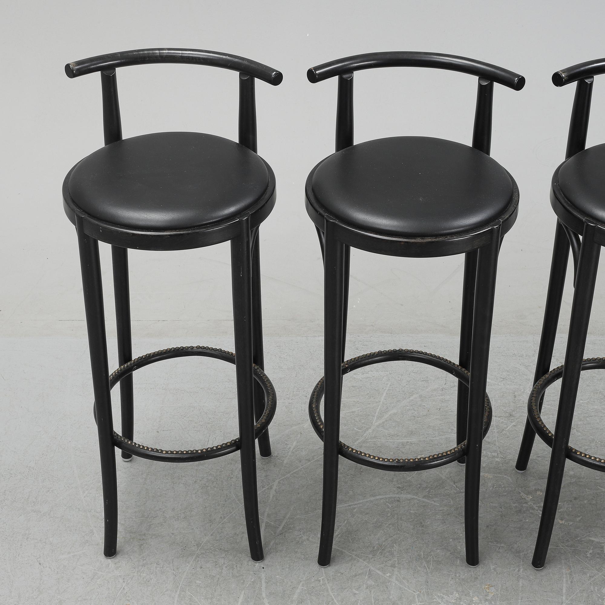 A set of four 'Linus' bar stools, Gemla, 1996/1997.