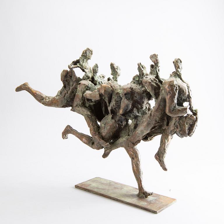 JAN DESMARETS, skulptur i brons, signerad och numrerad 2/8.