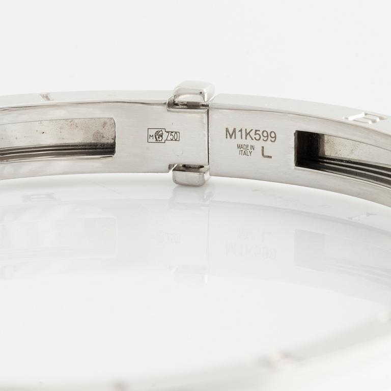 Bulgari armring 18K vitguld B.zero1.