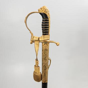 Sabre, m/1899 for a county sheriff, Södermanland, early 20th century.