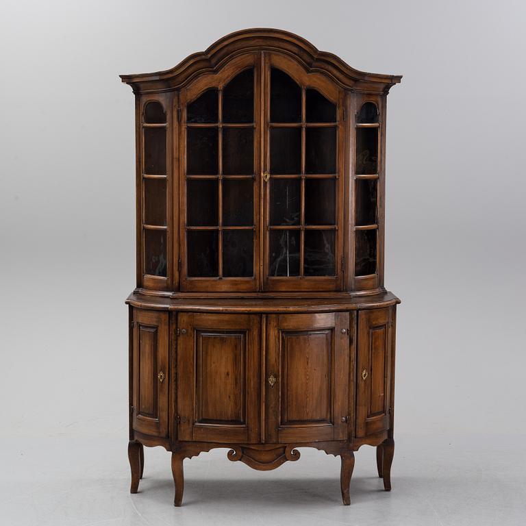 A Swedish Rococo cupboard, second half of the 18th century.