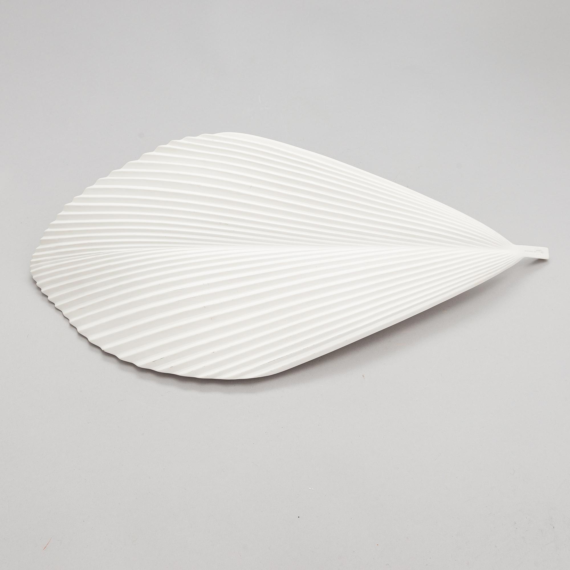 Inkeri Leivo, a ceramic ,"Gardena" dish Pro Arabia Art, Finland. Design 2002.