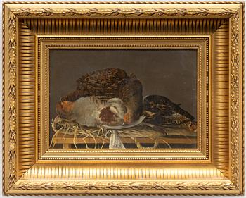 S. Taylor, 19th century, Still Life with Birds.