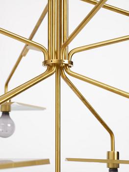 Hans-Agne Jakobsson, an imposing chandelier model C 2504, Hans-Agne Jakobsson AB, Markaryd, 1970s–80s.