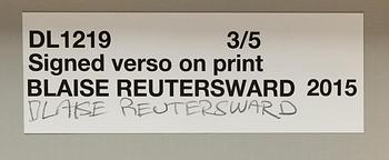 Blaise Reutersward, "DL 1219", 2015.