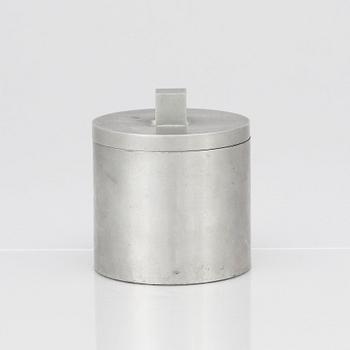 Björn Trägårdh, or Nils Fougstedt, a pewter lidded jar, Svenskt Tenn, Stockholm 1930.