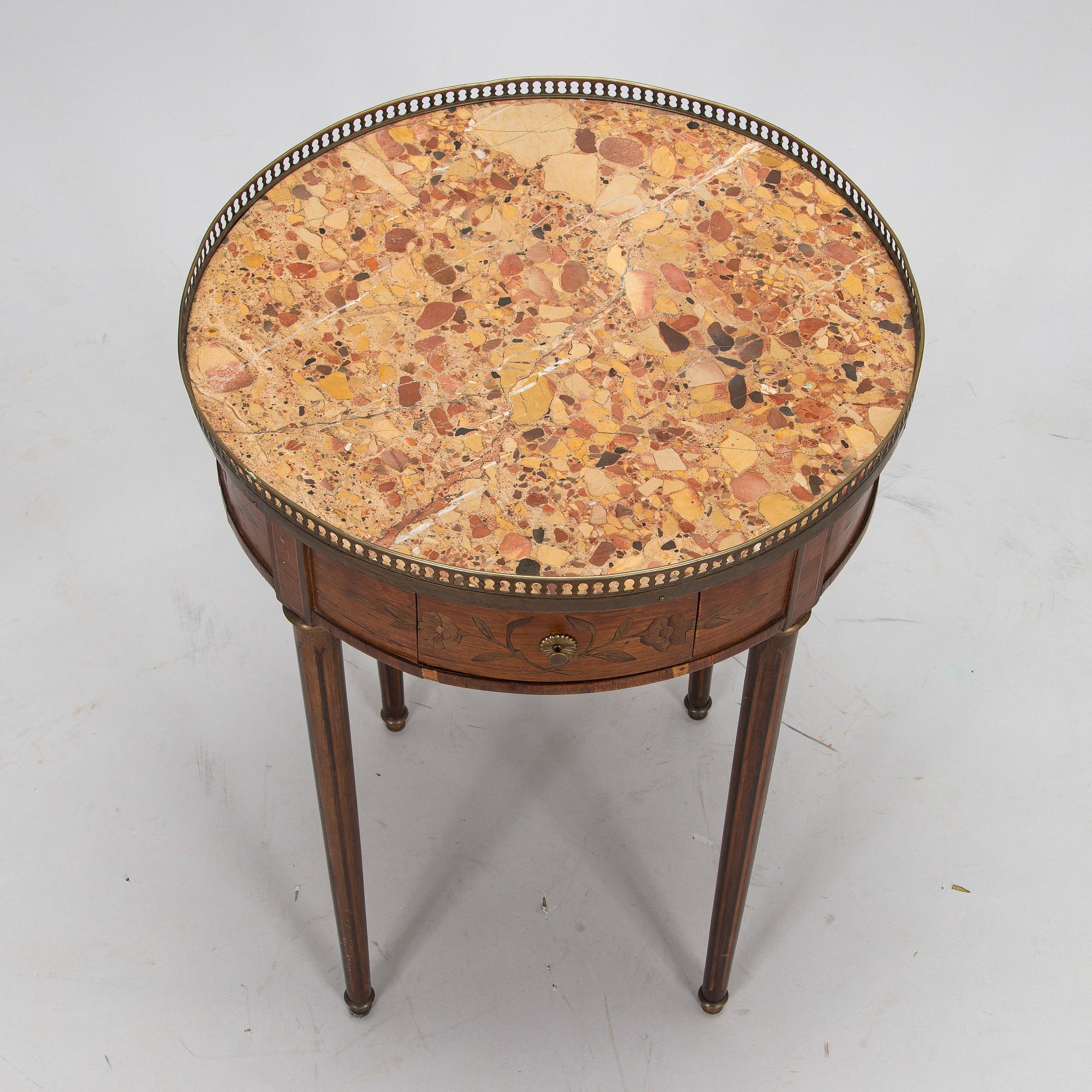 Sidobord, Mellaneuropa, 1800-talets slut.