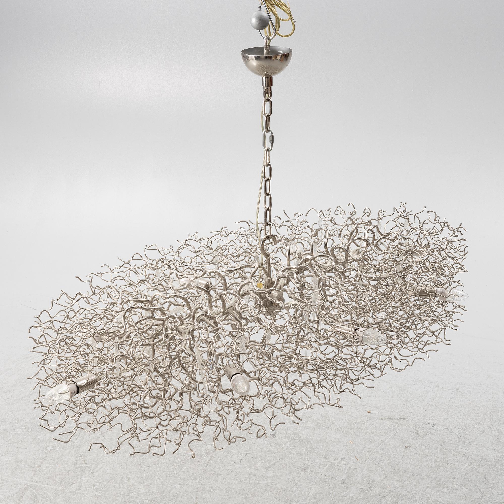 Wiliam Brand & Anette van Egmond, Chandelier, "Hollywood", Brand van Egmond, Netherlands.