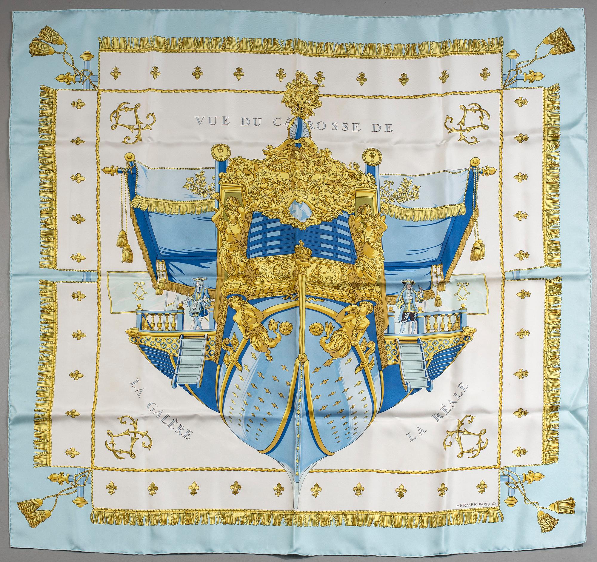 SCARF, "Vue du Carrosse de la Galère la Réale", Hermès.