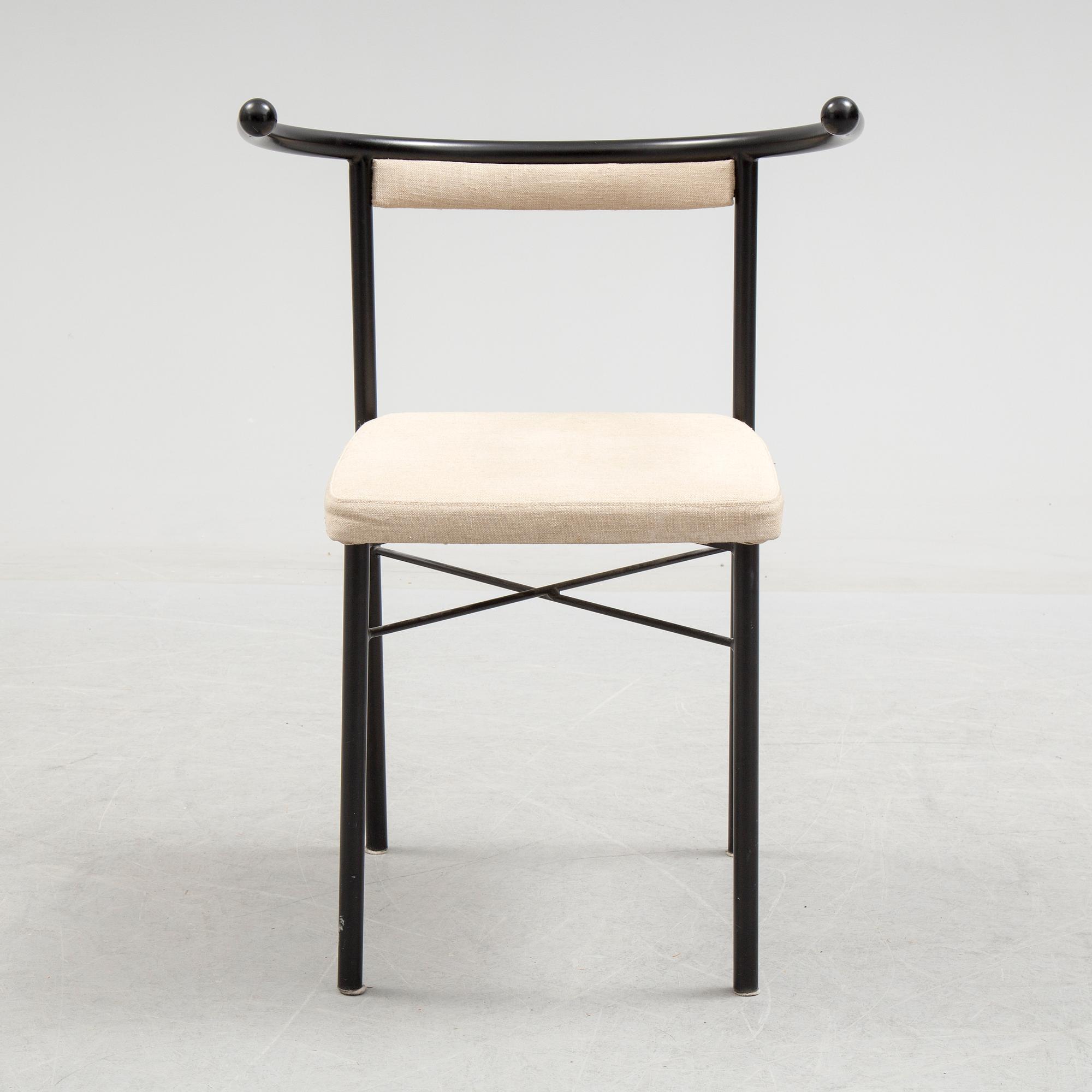 A late 20th century 'Point' chair by Jonas Bohlin, Källemo AB.