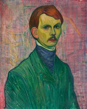 644. Axel Törneman, Self portrait.