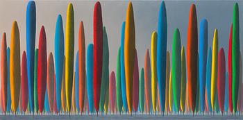 Kristian Krokfors, oil on canvas, signed and dated 2013.