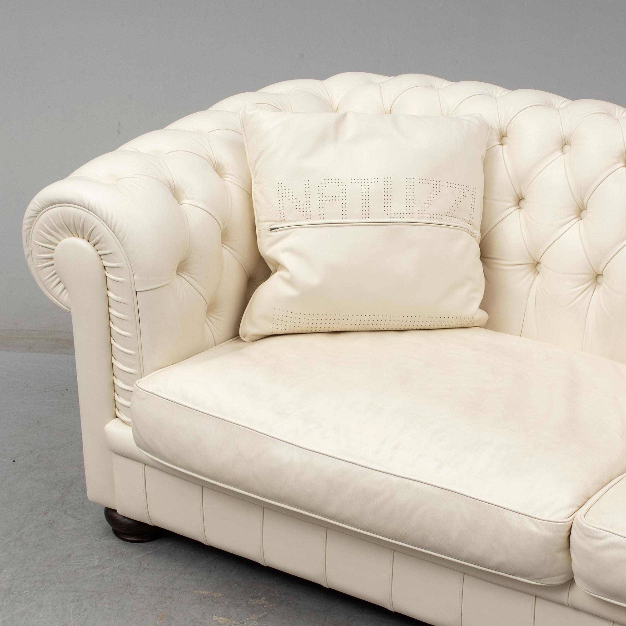 A "King" sofa from Natuzzi, 21th century.