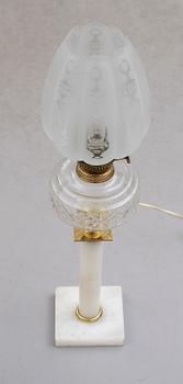 BORDSLAMPA, 1900-talets början.