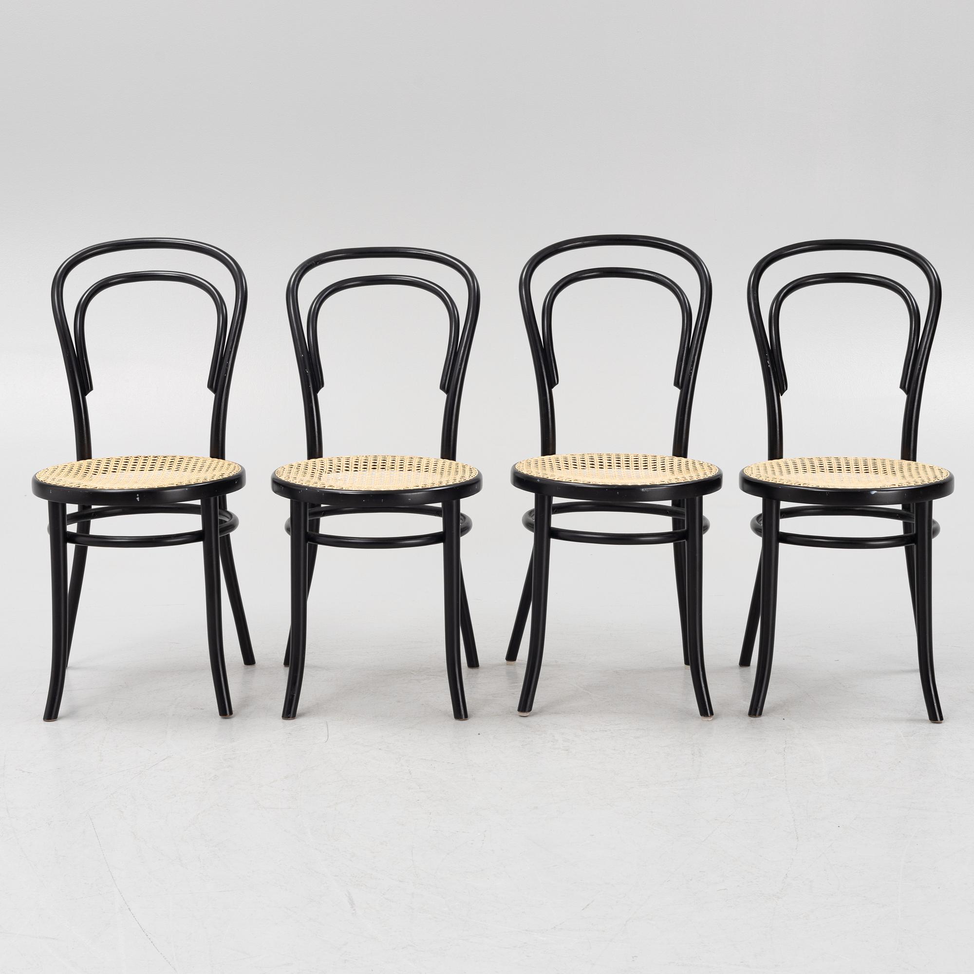Chairs 4 pcs Thonet A14 Fameg. Bukowskis