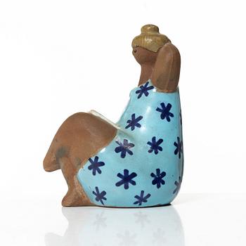 Lisa Larson, figurin, stengods, "Emma", Gustavsberg.