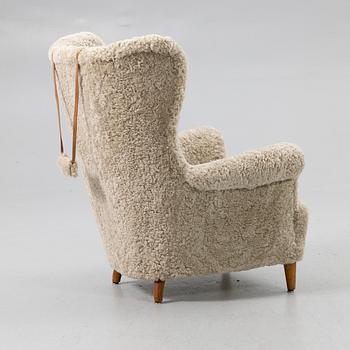 Armchair, Scandinavian Modern, 1940s.