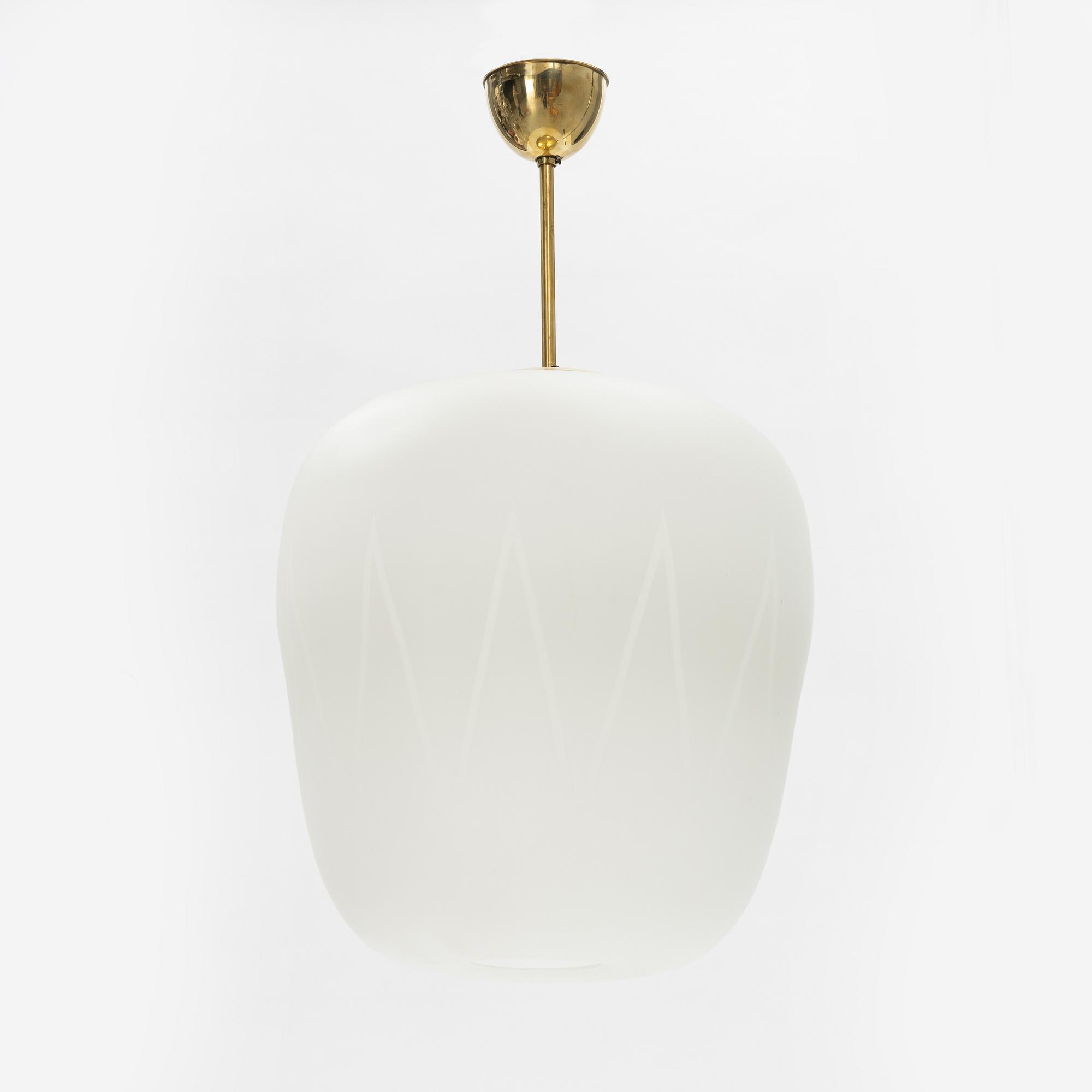 Taklampa, Swedish Modern, Nordiska Kompaniet, 1940's.