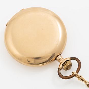 Pocket watch, hunter, 51 mm.