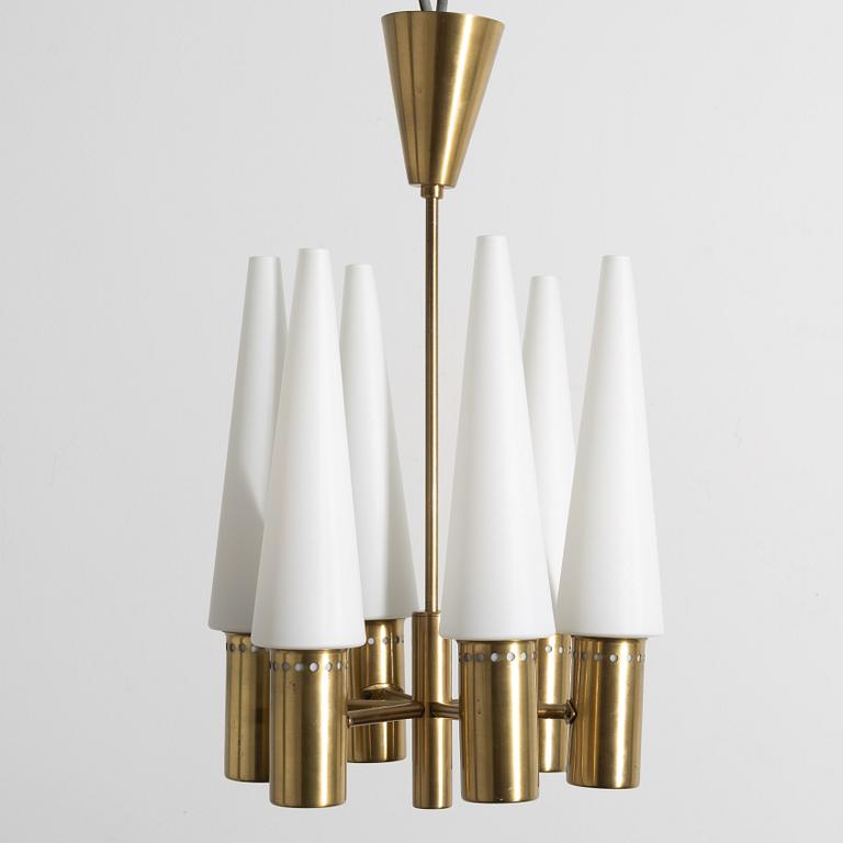 Hans-Agne Jakobsson, ceiling lamp, Hans-Agne Jakobsson AB, Markaryd, 1950s.