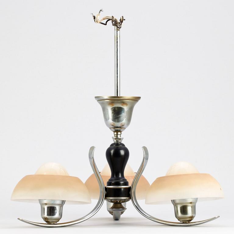 TAKLAMPA, funkis, 1930-tal. H 49.