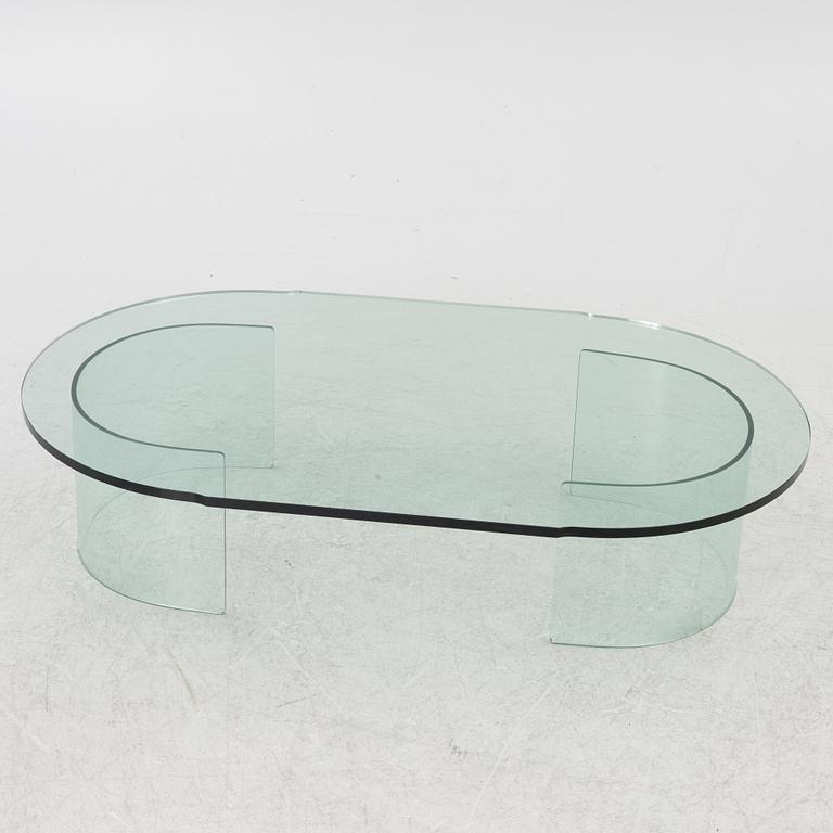 Soffbord, glas, samtida.