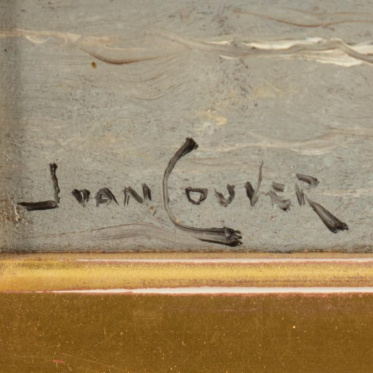 JAN VAN COUVER, olja på duk, signerad.