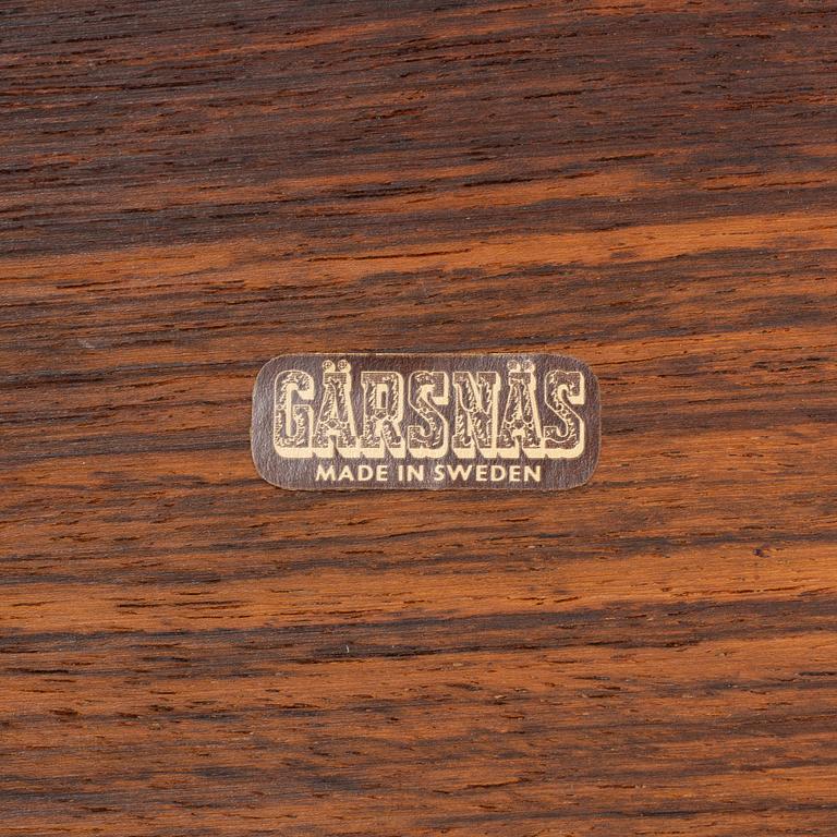 A Swedish three piece nesting table, Gärsnäs, 1960s.