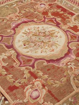 MATTO, tapestry weave, ca 258,5-267,5 x 241,5 cm, Aubusson, France the middle to the end of the 19th century.