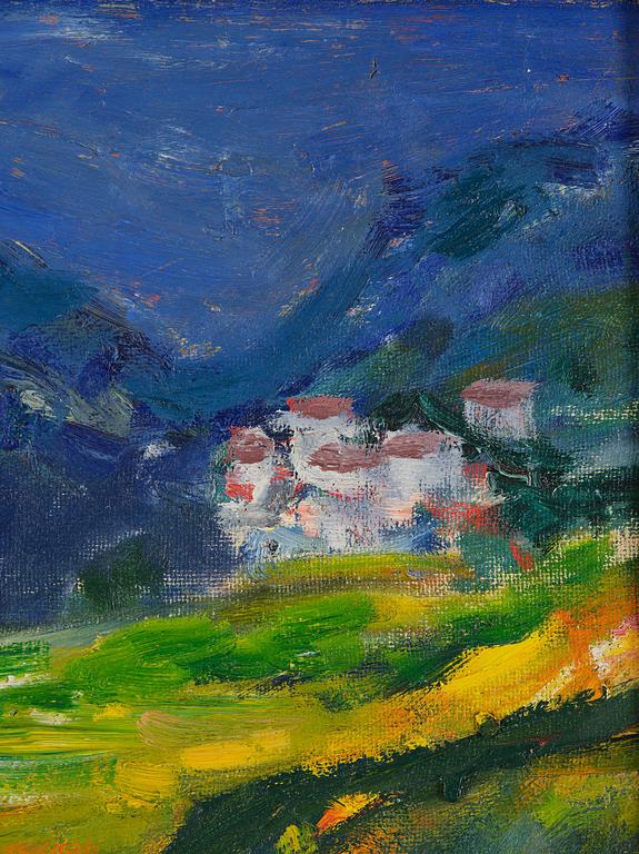 Ivan Ivarson, Orange picking.