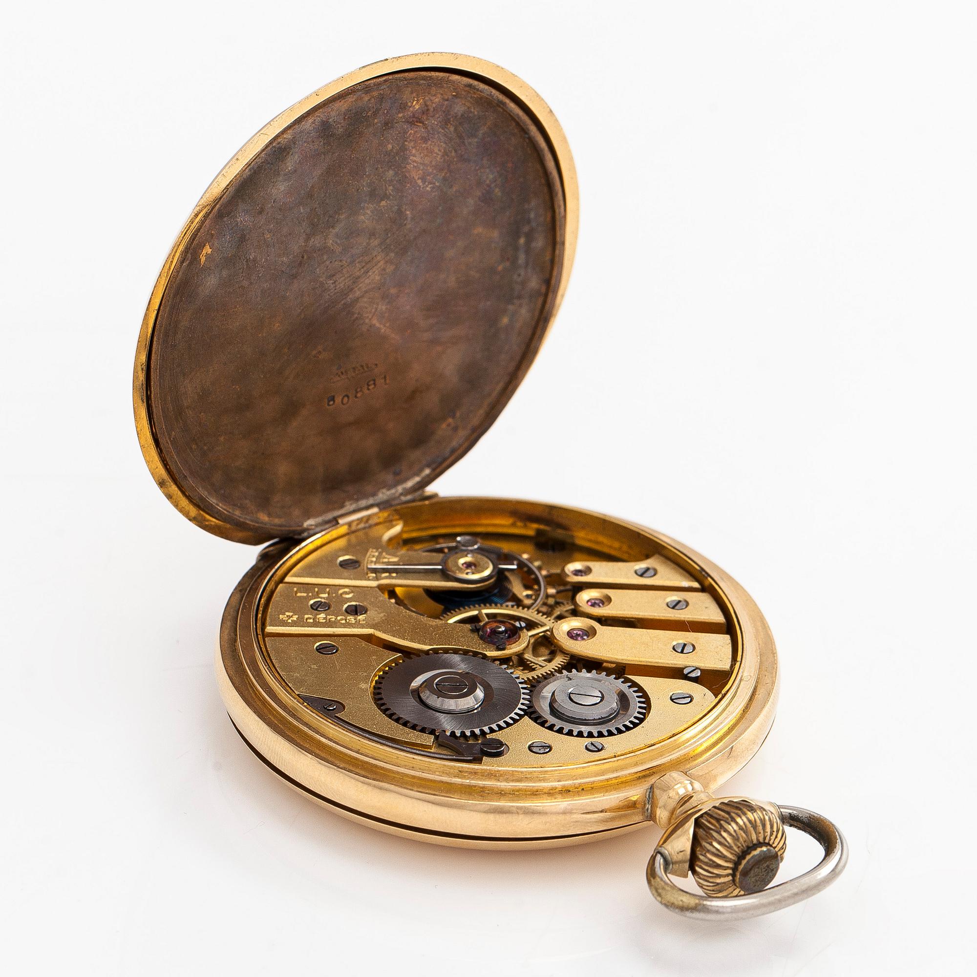 L.U.C. (Louis-Ulysse Chopard), taskukello, savonette, 51,5 mm.