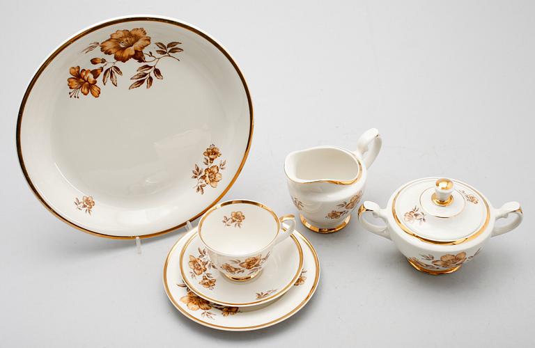 KAFFESERVIS, porslin, "Myrna", Arabia, 1900-talets mitt.