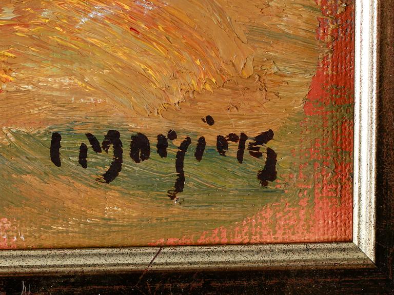 IVAR MORSING, oil on canvas, signed.
