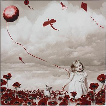 Helena Blomqvist, "Field of Red Anemones", 2012.