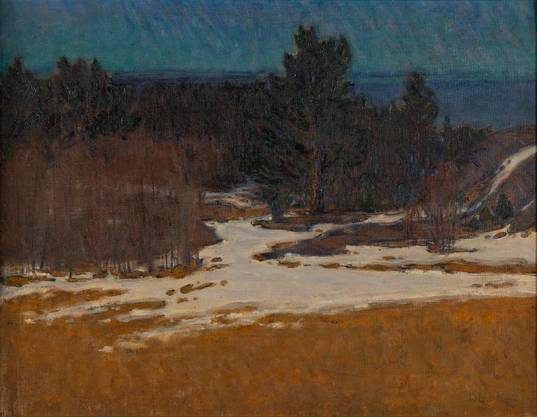 Rikard Lindström, oil on canvas, signed and dated.