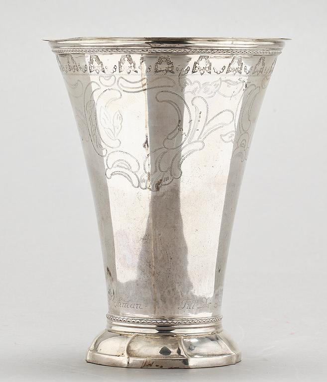 POKAL, silver, K Anderson, Stockholm, 1917. Ca 435 gr.