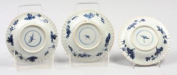 FAT, 3 st, porslin, Kangxi 1600/1700-tal.