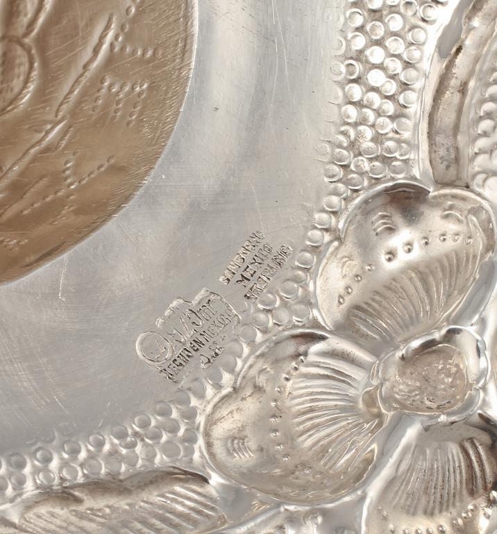 PARTI SILVER, 2 delar, Mexico, 1900-talets andra hälft. Vikt 285 g.