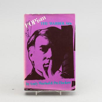 BOOK, "POPism - The Warhol '60s", av Andy Warhol och Pat Hackett, 1980, first editon, signed.