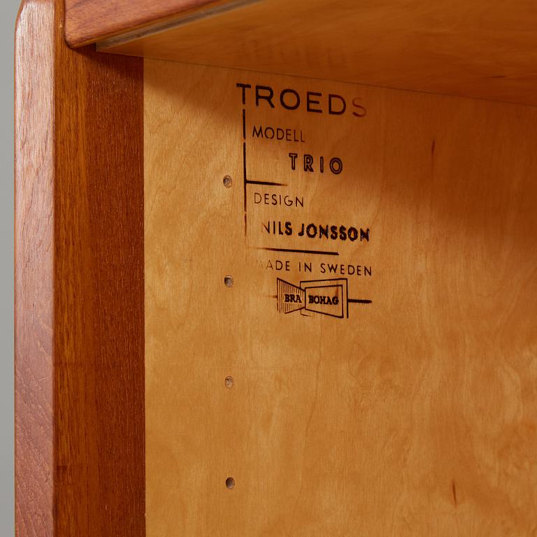 NILS JONSSON, sideboard, "Trio", Troeds, Bra Bohag, Bjärnum, 1900-talets andra hälft.