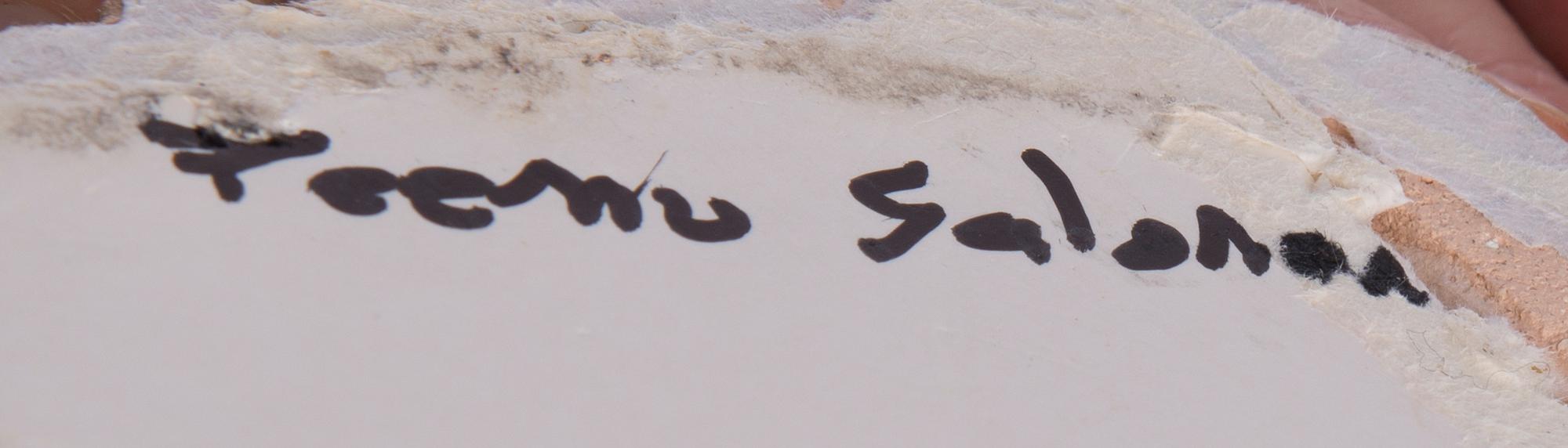 TEEMU SALONEN, PÖYTÄVALAISIN "CHINESE RESTAURANT II", signeerattu.