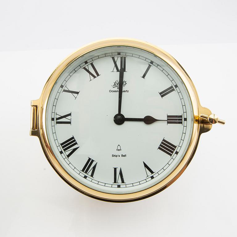 Barometer och skeppsklocka, Shatz, 1900-talets andra hälft.