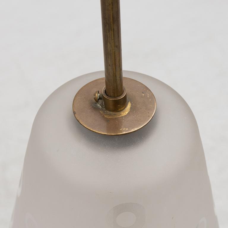 Harald Notini, Uno Westerberg, a ceiling lamp, Böhlmarks, first half of the 20th century.