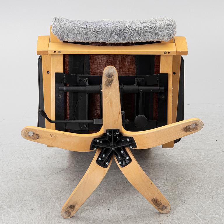 Armchair, 'Swing grace', Swedese, late 20th century.
