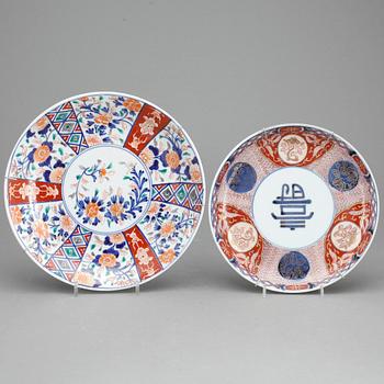 FAT, 2 st, porslin, Japan, 1800-tal.